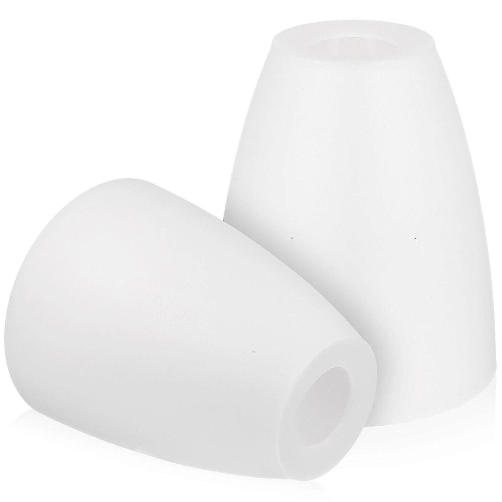 2 Pcs Small Lamp Shade Replacements for Desk & Table Lamps, Fabric Light Covers