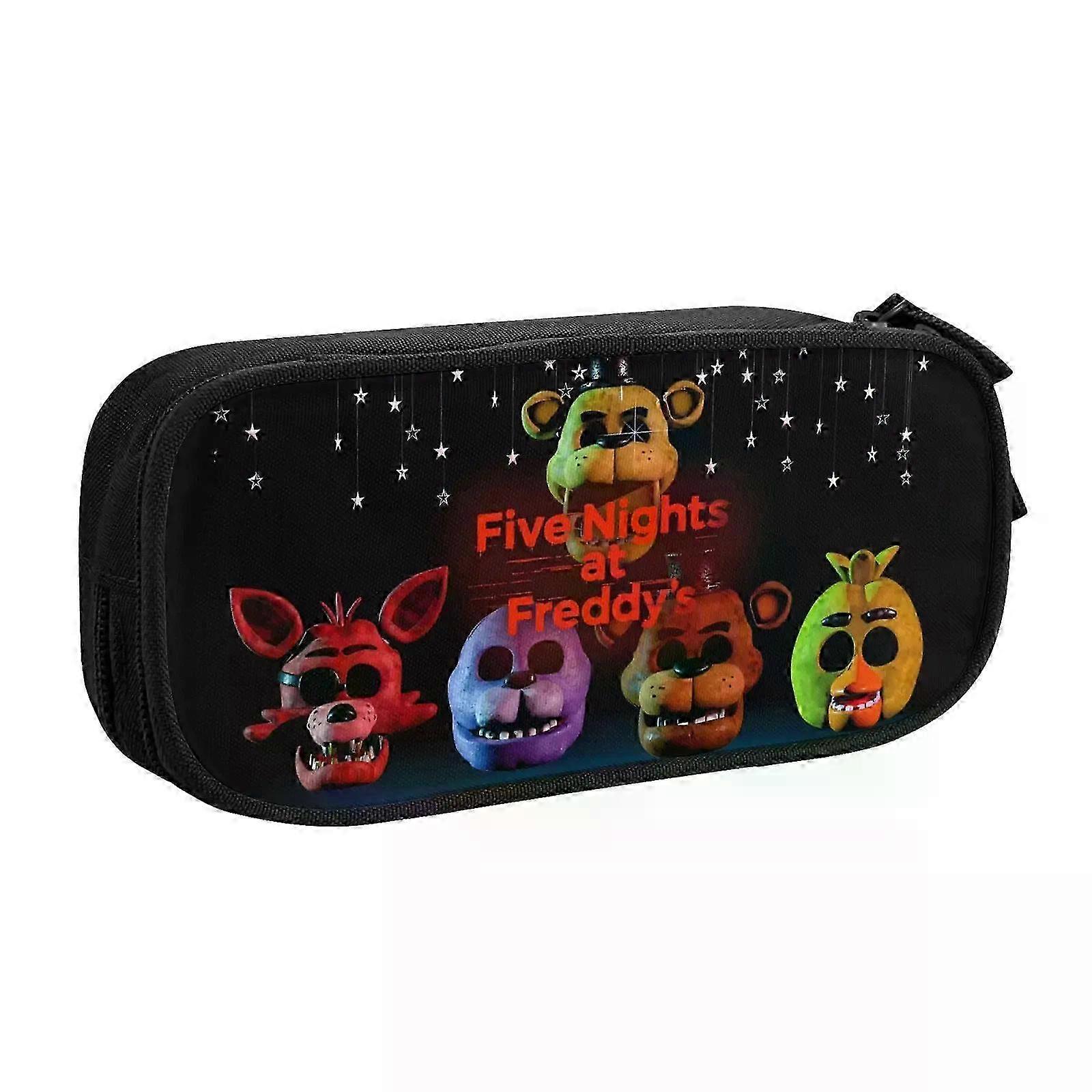 Five Nights at Freddy's Capacity Pencil Pen Case, Suitable for Various Brands, Model c8347 tgh15
