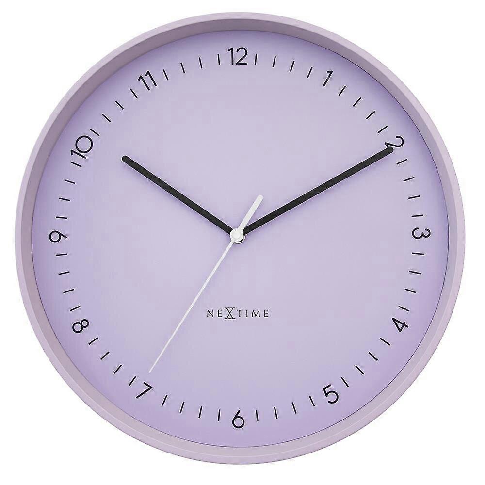 NeXtime - 3543LA - Wall Clock - 40cm - violet - Berlin L