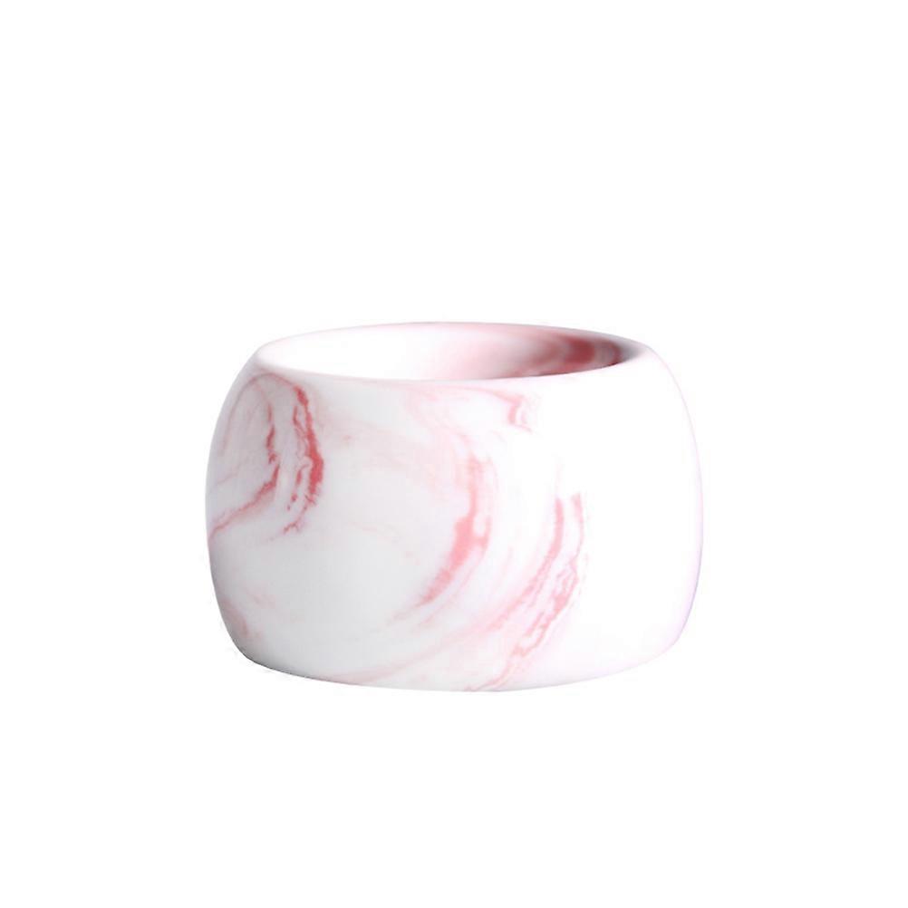 Toothbrush Organizer for Bathroom Marbling Creative Electric Toothbrush Holder Pink Grey Square 6.4 x 6.4 x 3.8 cm 2Pack