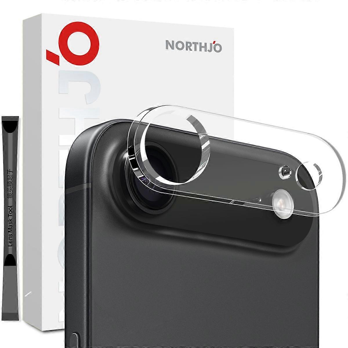 NORTHJO For iPhone 17 Air Camera Lens Protector Tempered Glass HD Clear 3D Full Coverage