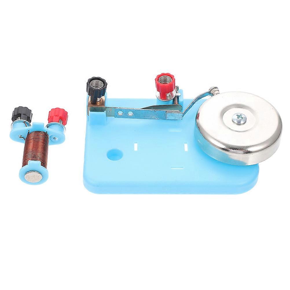 The **Electric Bell Teaching Device** is a hands on educational tool designed for school science labs, specifically to demonstrate principles of