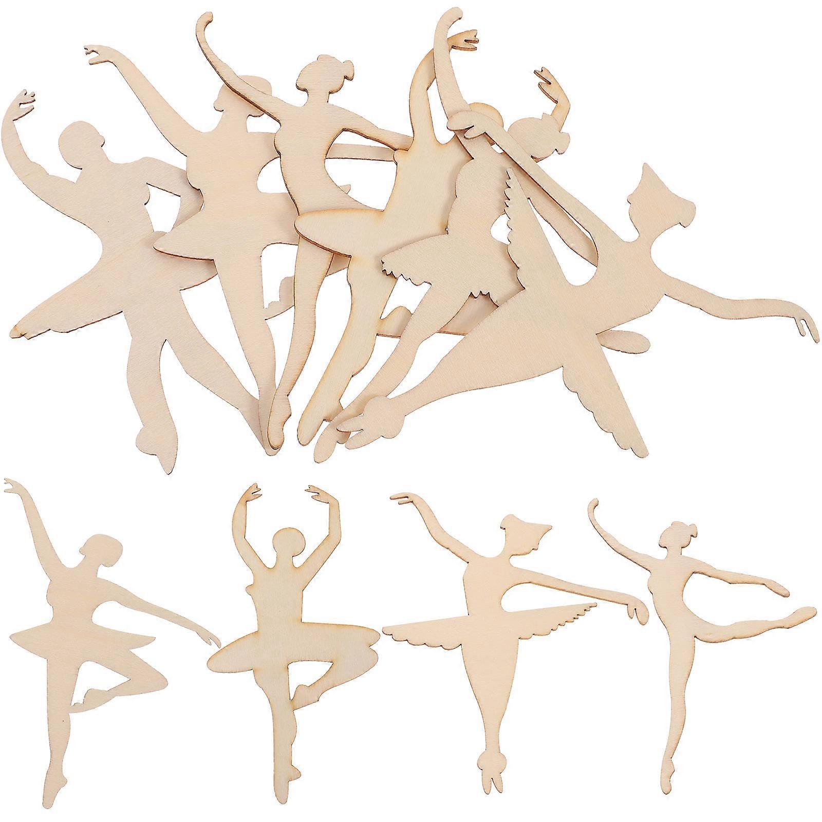 Assorted DIY Wooden Cutouts – Smooth, Lightweight Pieces for Creative Crafts, Hand Painting, Decorations, and Holiday Ornaments