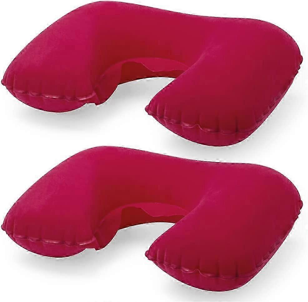 2 pcs Inflatable Neck Pillow for Travel