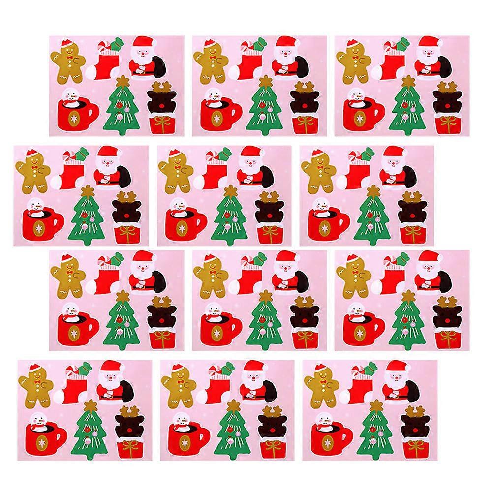 Card Crafting Candy Holders Creative Xmas Lollipop Packing Cards Christmas Party 78Pcs