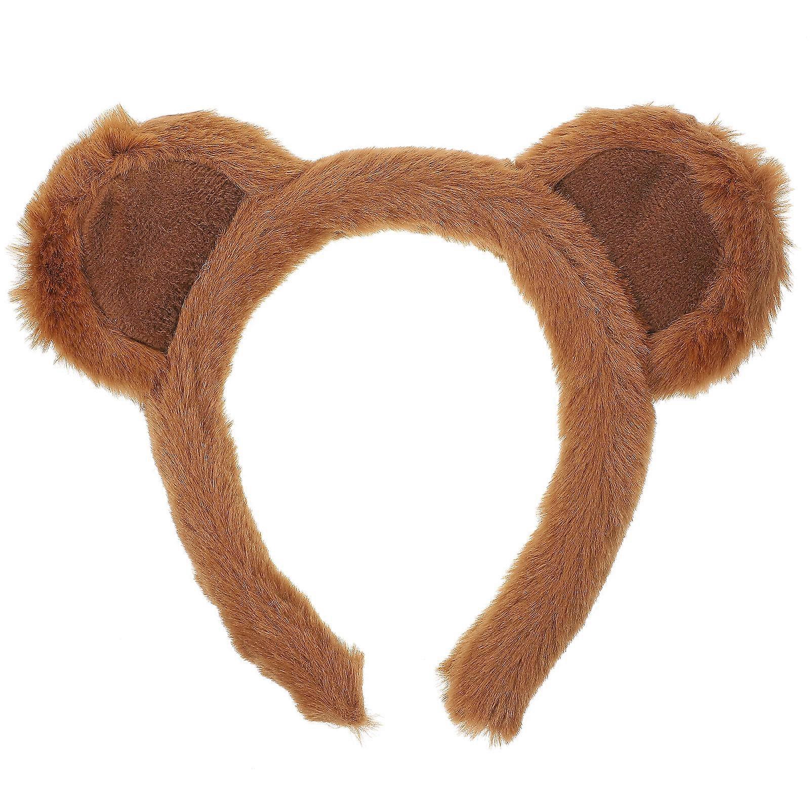 a polished and engaging product description for your **Cute Bear Ears Headband**:
**Cute Bear Ears Headband for Women & Teens – Adorable Party