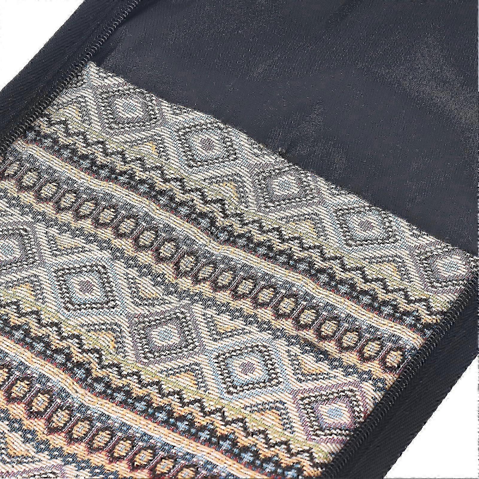 ドラムスティックバッグ防水大容量通気性ポータブルハンギングドラムスティック収納ケース、フック付きf74