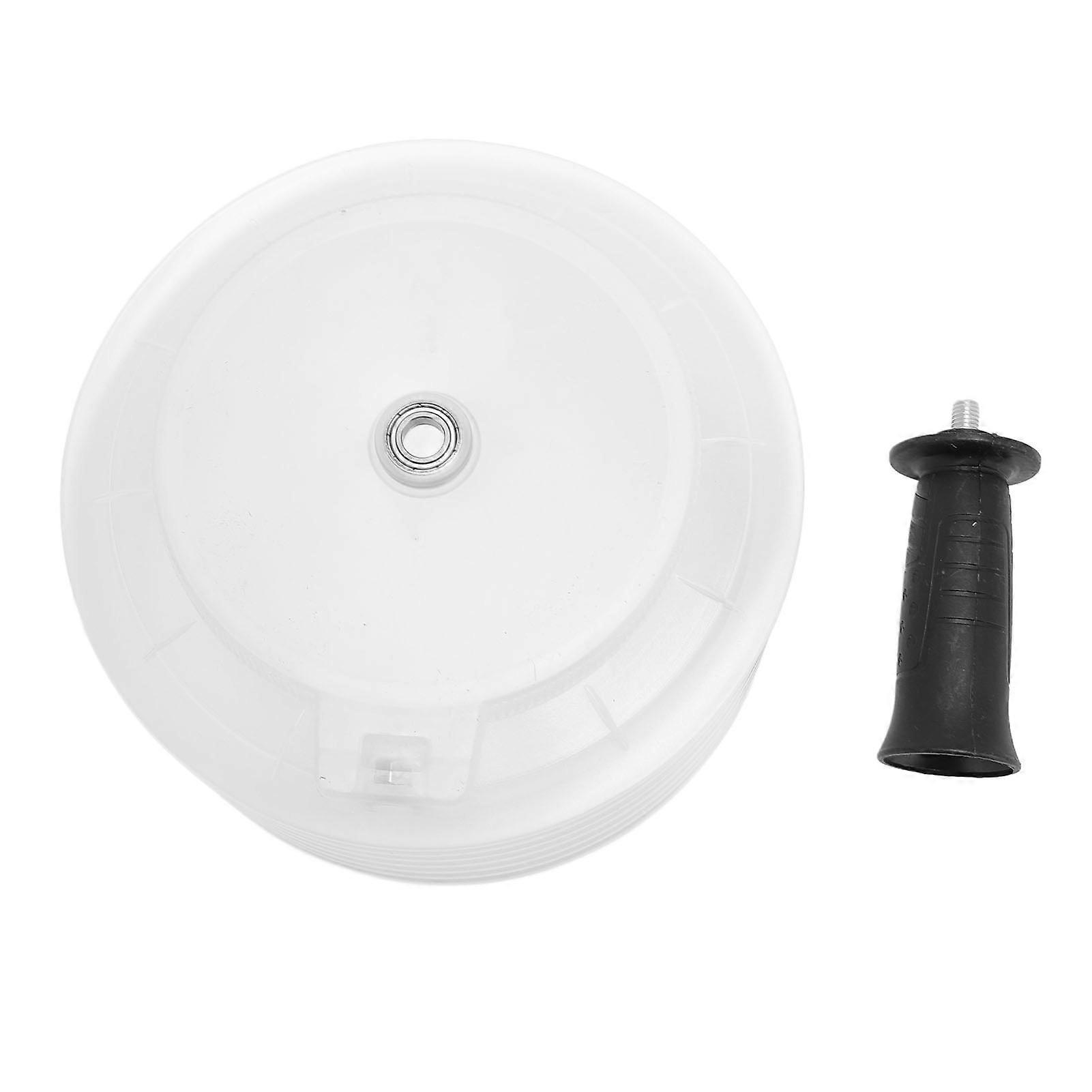 Hole saw, dust cutter, electric hammer drill, 160 mm extractor hood with handle for recessed lighting installation