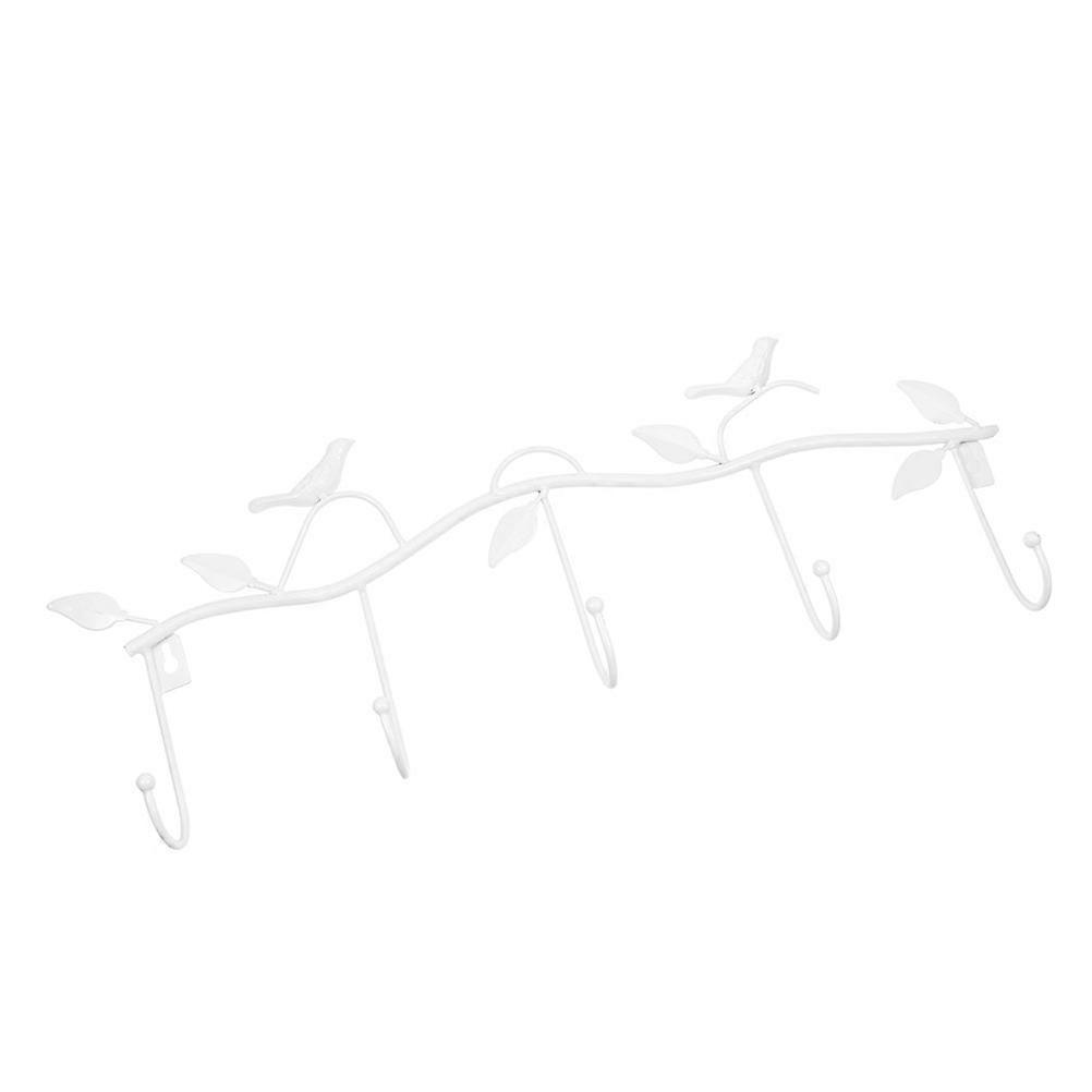 Iron Art Hook White Versatile Placement Hat Hook for Storage Use