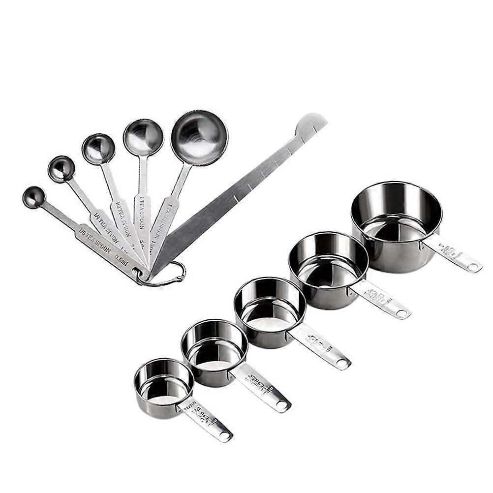 Graduated Measuring Spoons Cooking Measure Spoons Dry and Wet Ingredients Measurement 1 Set