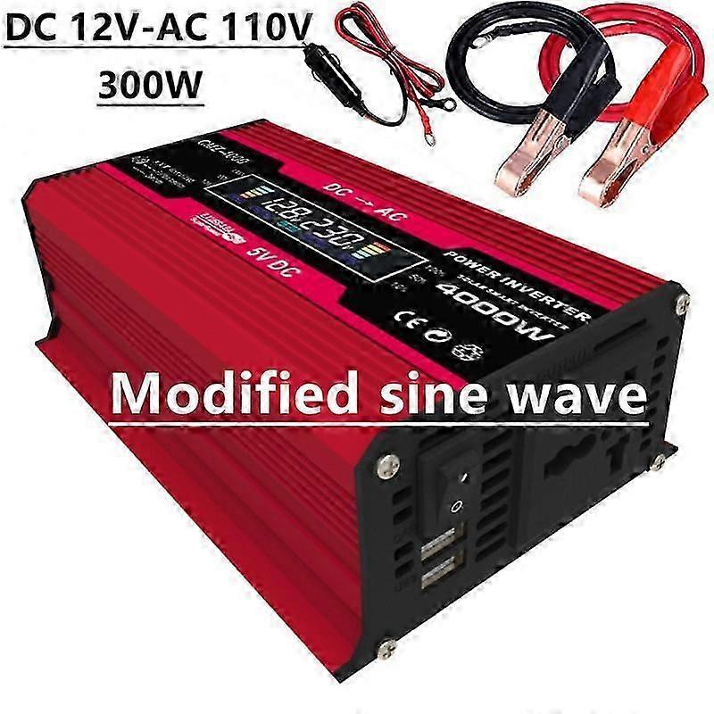 3000W Pure Sine Wave Inverter DC12v/24v To AC110V/220V Voltage Transformer Power Inverter Converter Modified Sine Wave Inverters