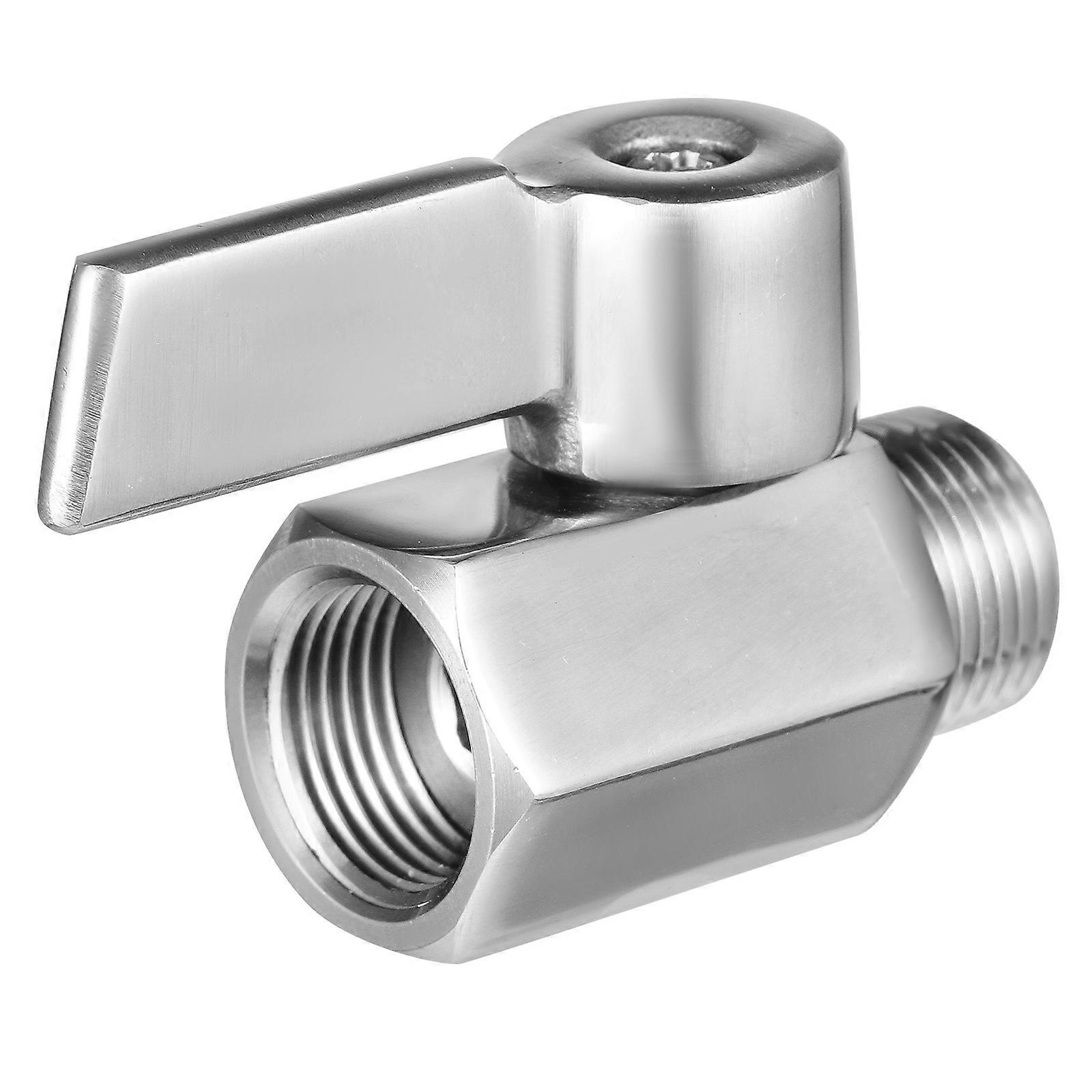 Stainless Steel Ball Valve with Hexagonal Body for Industry Durable and Practical 304 Material
