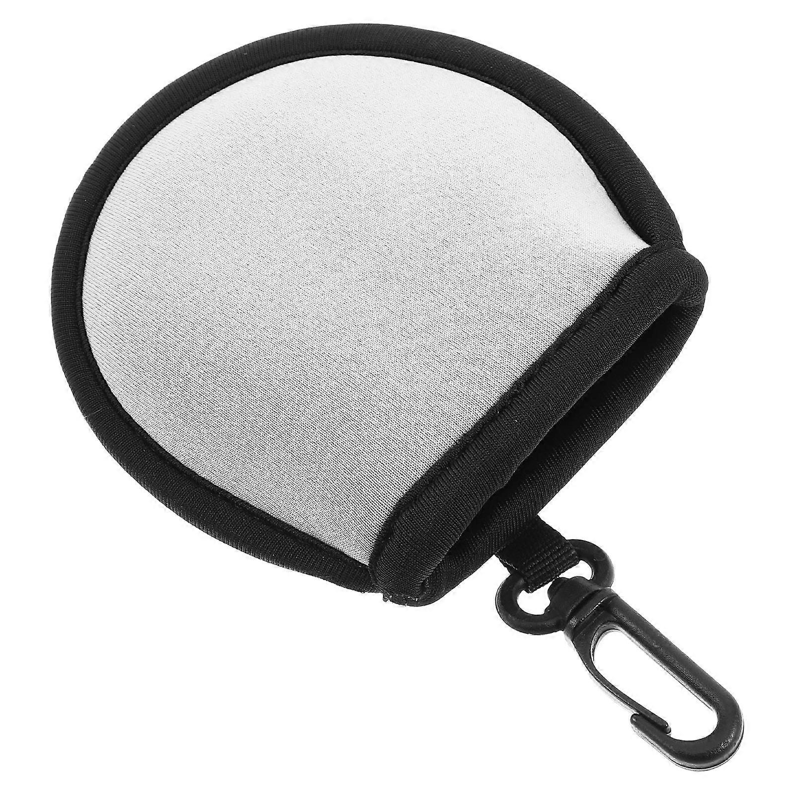 Portable Golf Ball Washer Pocket Golf Ball Holder With Hanging Clip Rectangular Shape Waterproof 1Pack