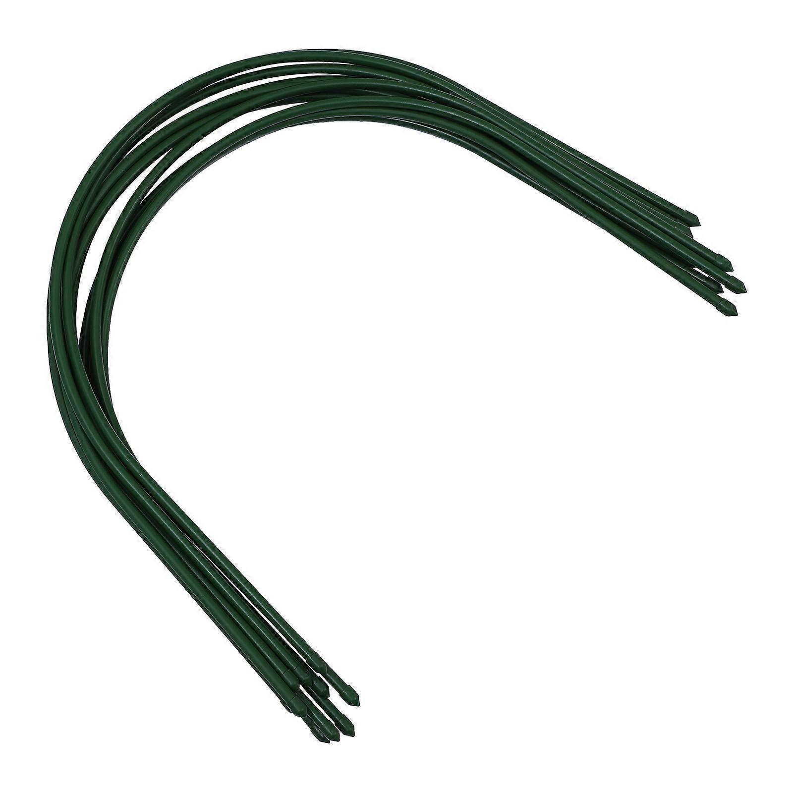 Garden Tool with Decorative Plant Frame for Basketball Nets Green Color Iron and Plastic Adjustable