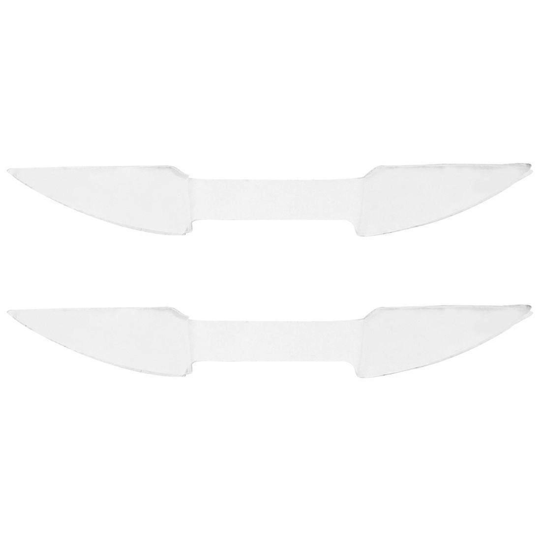 10PCS Flute Positioning Pads: Self-Adhesive Silicone Anti-Slip Flute Mouth Shape Positioning Stickers 0.2mm for Beginner and Professional Flutists