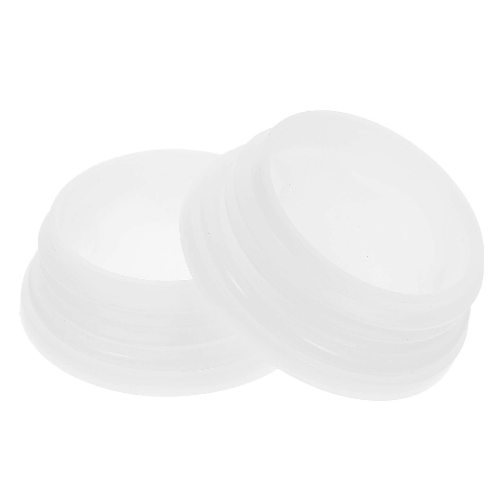 2pcs Drum Dust Covers with Fine Thread Bung Cap Vivid Lid for Chemical Plastic Drums Secure Fit Single Double Sided Easy Install Clean Versatile