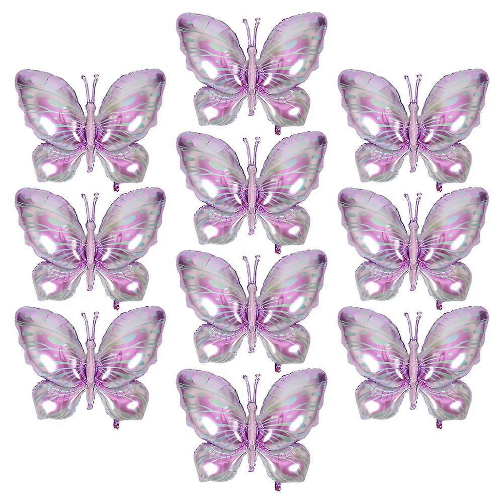 Mother's Day Balloons Butterfly Balloons For Guests Party Supplies 10Pcs