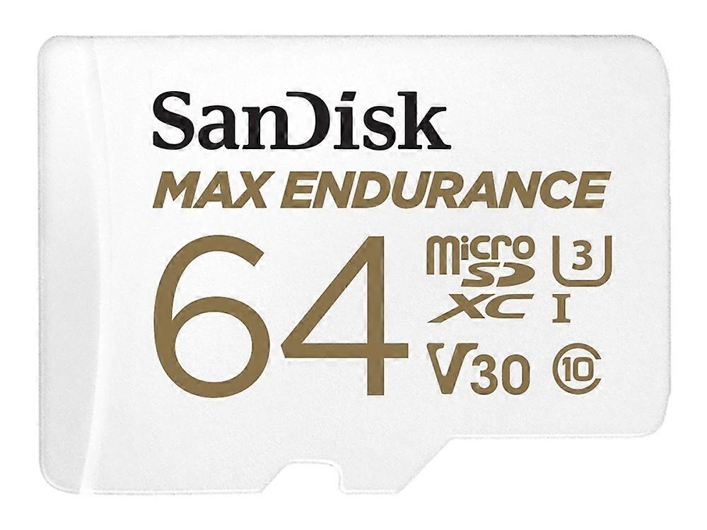 SanDisk Max Endurance - Flash memory card (microSDXC to SD adapter included) - 64 GB