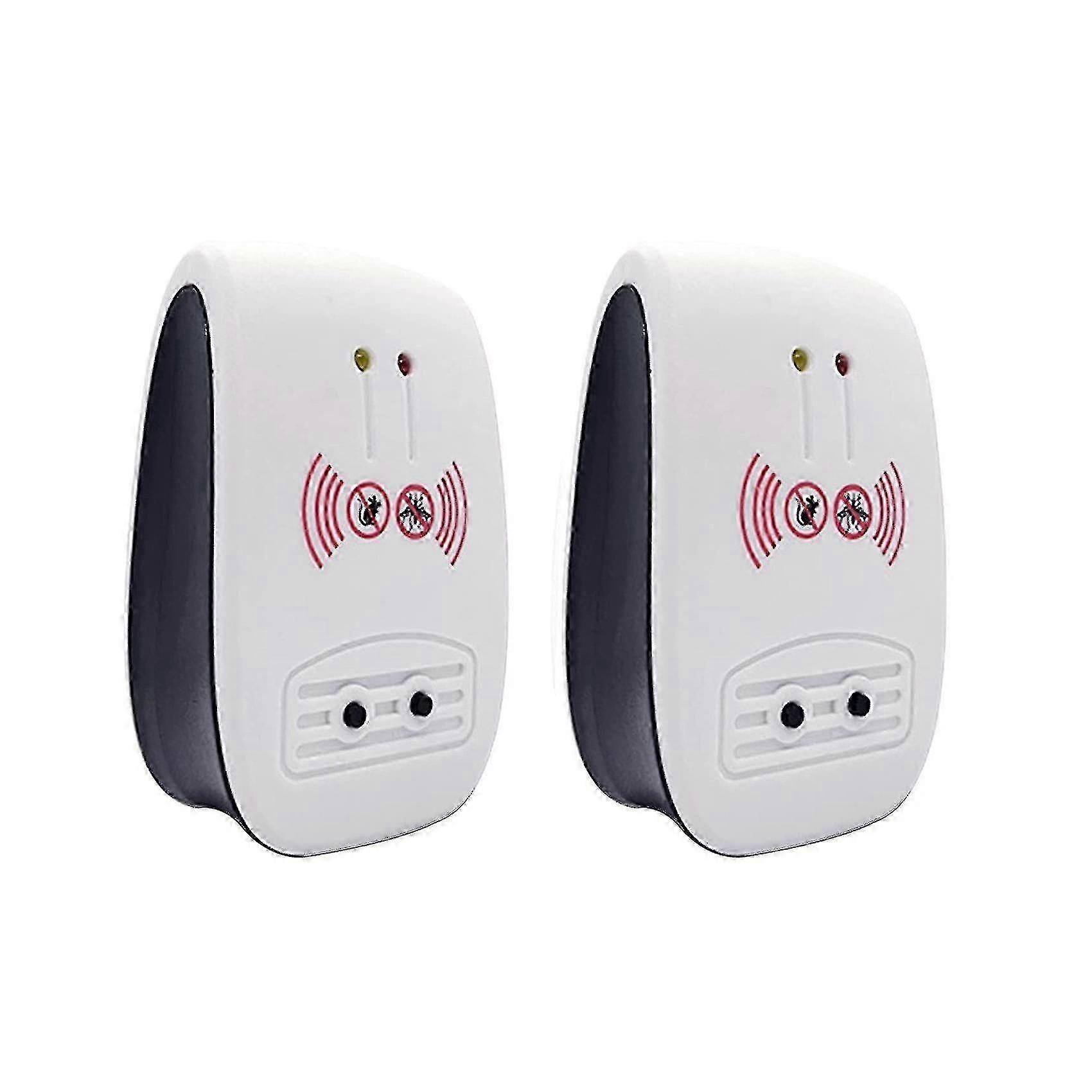 2pcs Electronic Stink Bug Repellent For Insect Mice Mosquito,eu Plug