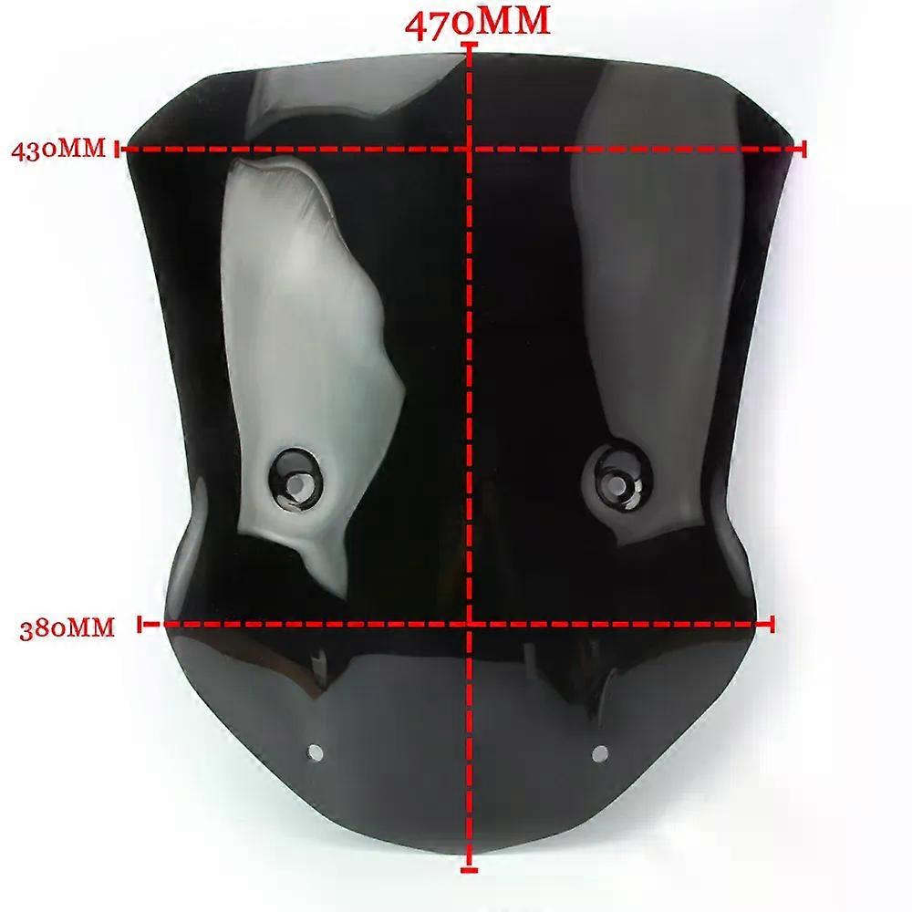 con For BMW S1000XR S1000 XR Thicken Large Windshield Windscreen Wind Deflectors S 1000XR 20-2022 Wind Shield Screen Protector Parts