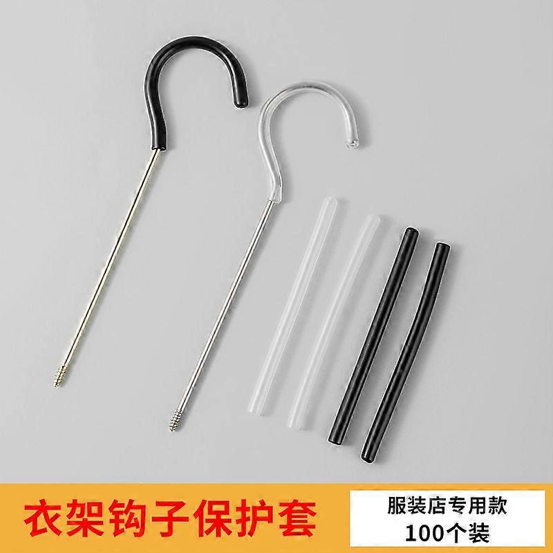 50pcs Clothes Hanger End Caps: Non-Slip Protective Tips For Hanger Hooks - Hanging Hook Anti-Scratch Covers Easy To Install