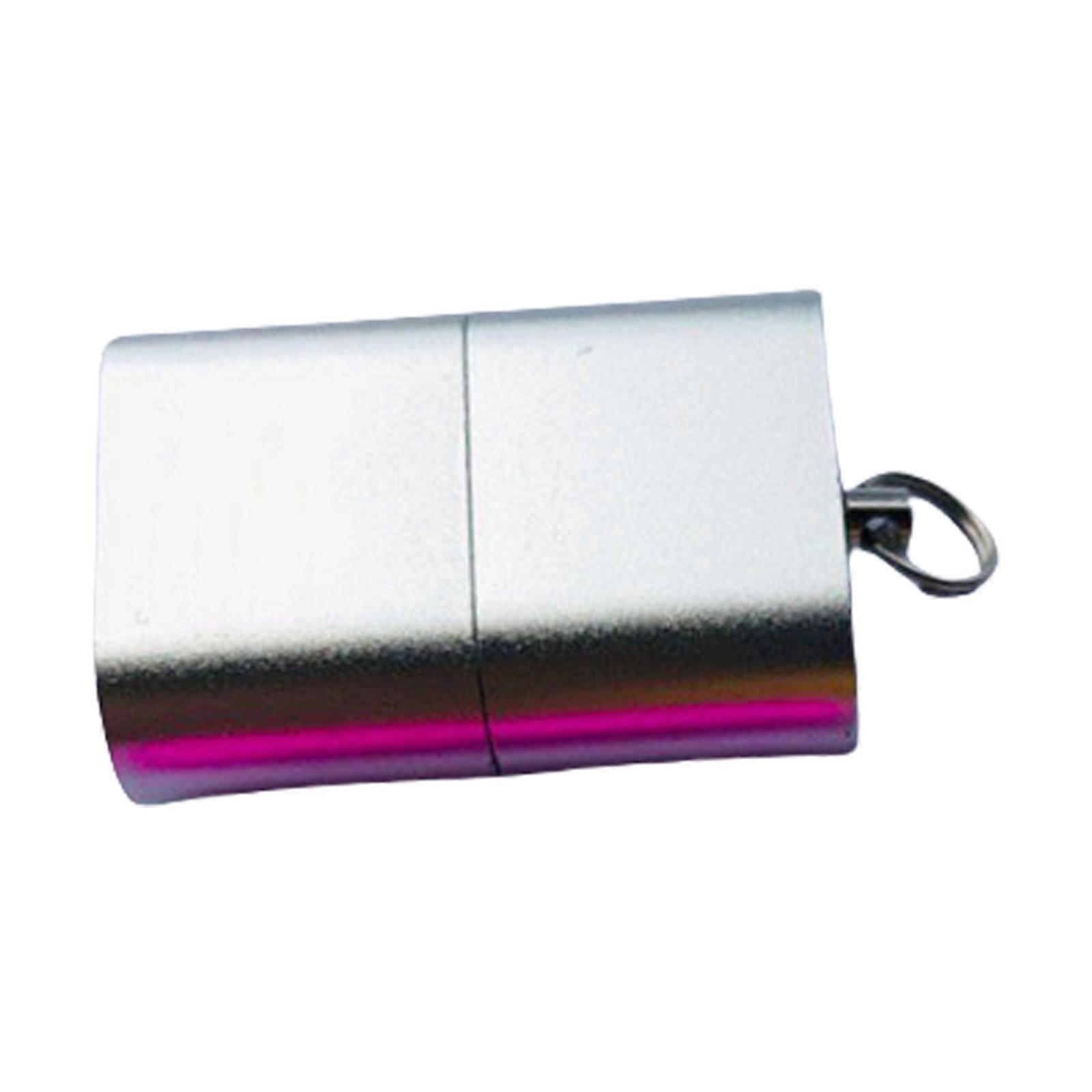 USB2.0 Memory Card Reader USB2.0 Card Reader for TF Card Reader Adapter for Camera Mobile Phone Laptop Accessories  Silver