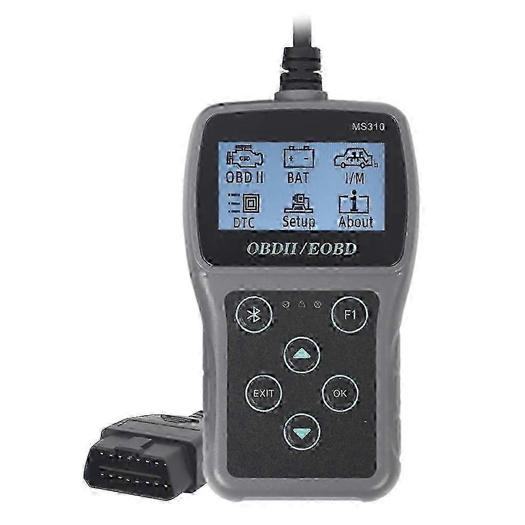 OBDII Scanner Engine Analyzer Fault Code Reader and Battery Tester