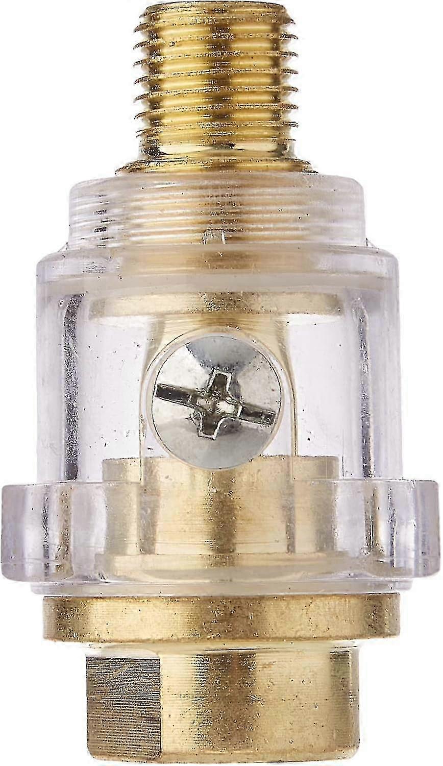Mini Lubricator R 1/4 for Compressor Compatible with Pneumatic Automatic Oiler
