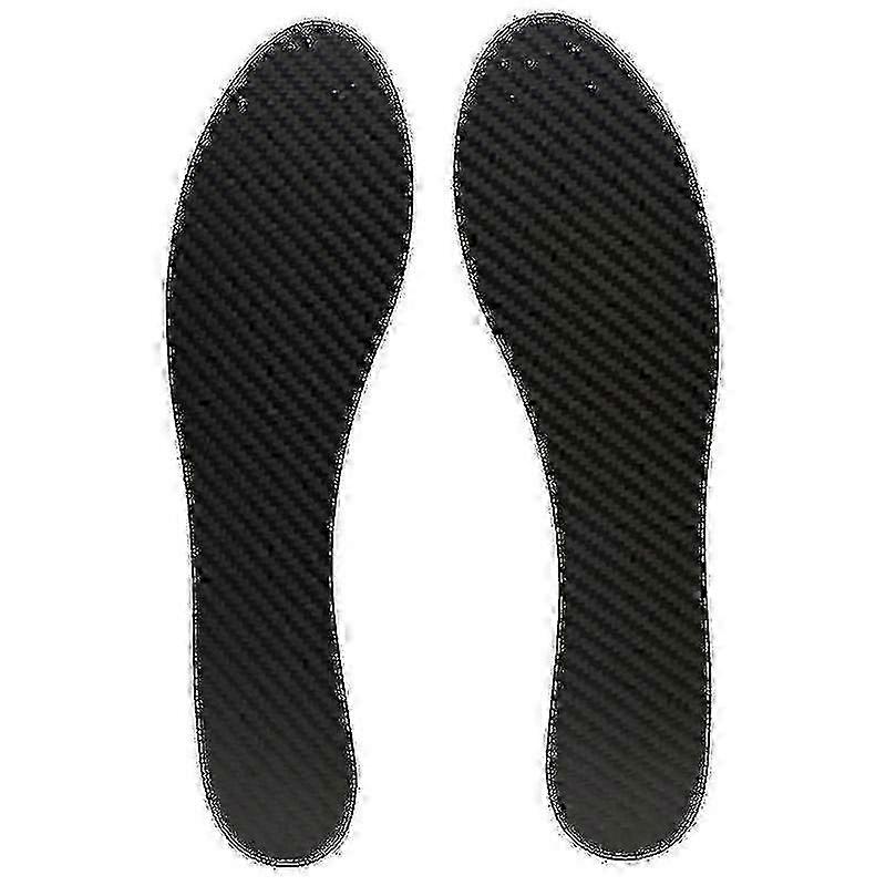 Full Palm Carbon Fiber Insoles for Men��s Marathon Running Shoes with Detachable Propulsion Plate