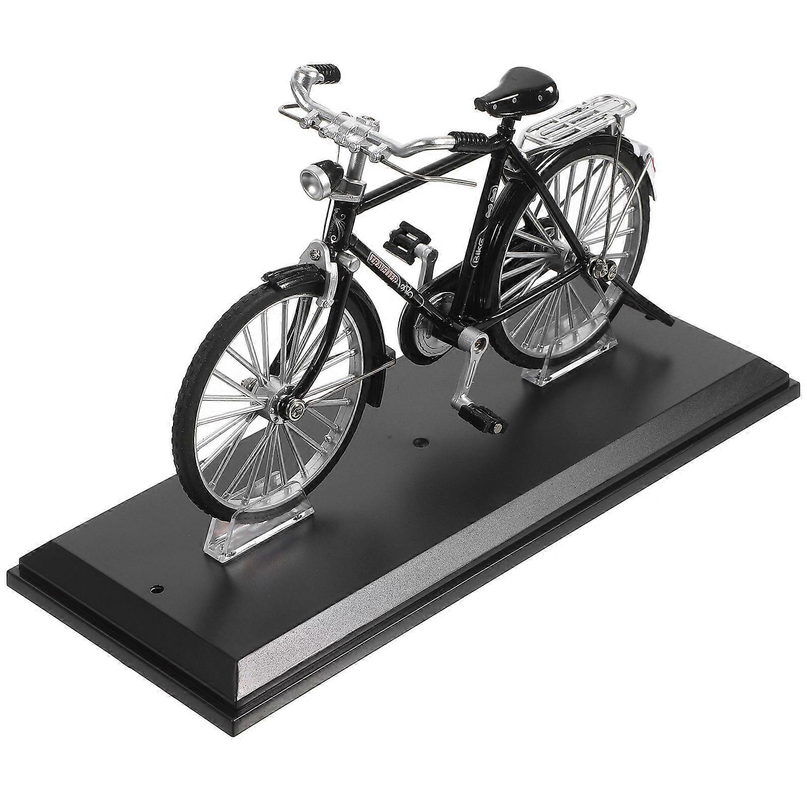 Miniatuur fiets modellering model ouderwetse fiets beeldje Desktop fiets versiering