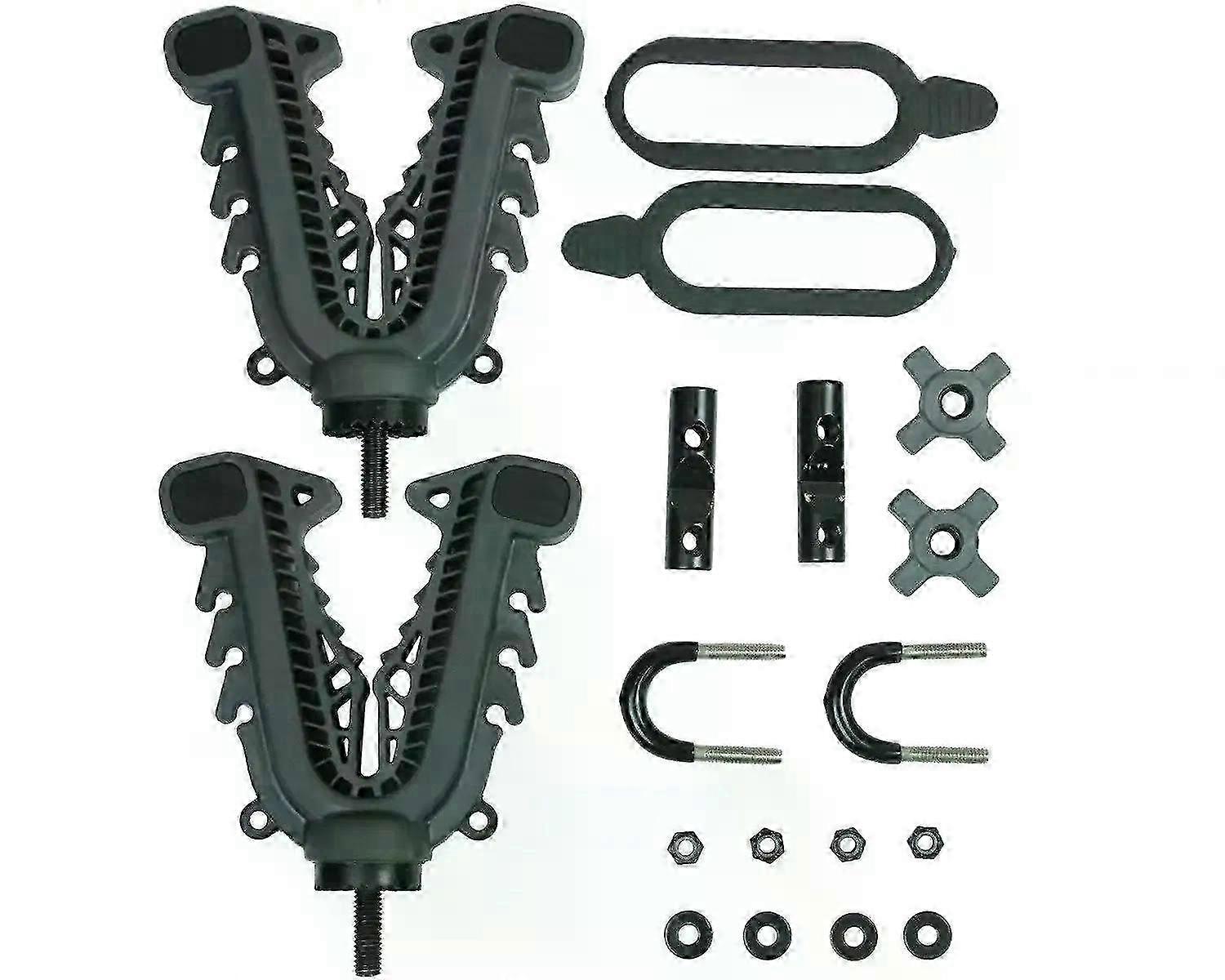 ATV UTV Gun Rack with Rubber Coating