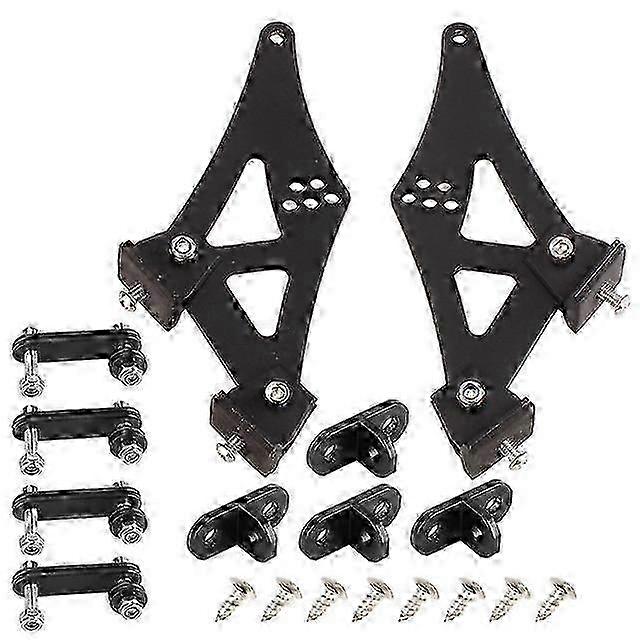 5 Universal Car Rear Wing Racing Tail Spoiler Mount Brackets for Various Brands