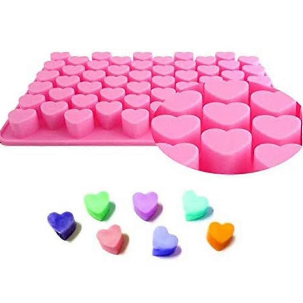 Mini Heart Shape Silicone Gummy Molds Chocolate Mold Set Of 2