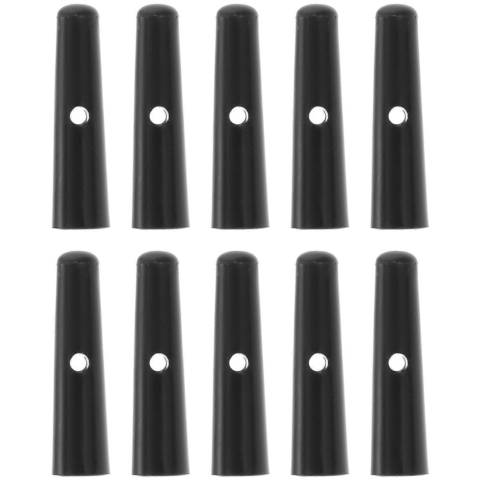 Umbrella Repair Accessories Replacement Parts for Patio Umbrellas Black 2.80X0.70X0.70cm 10Pcs