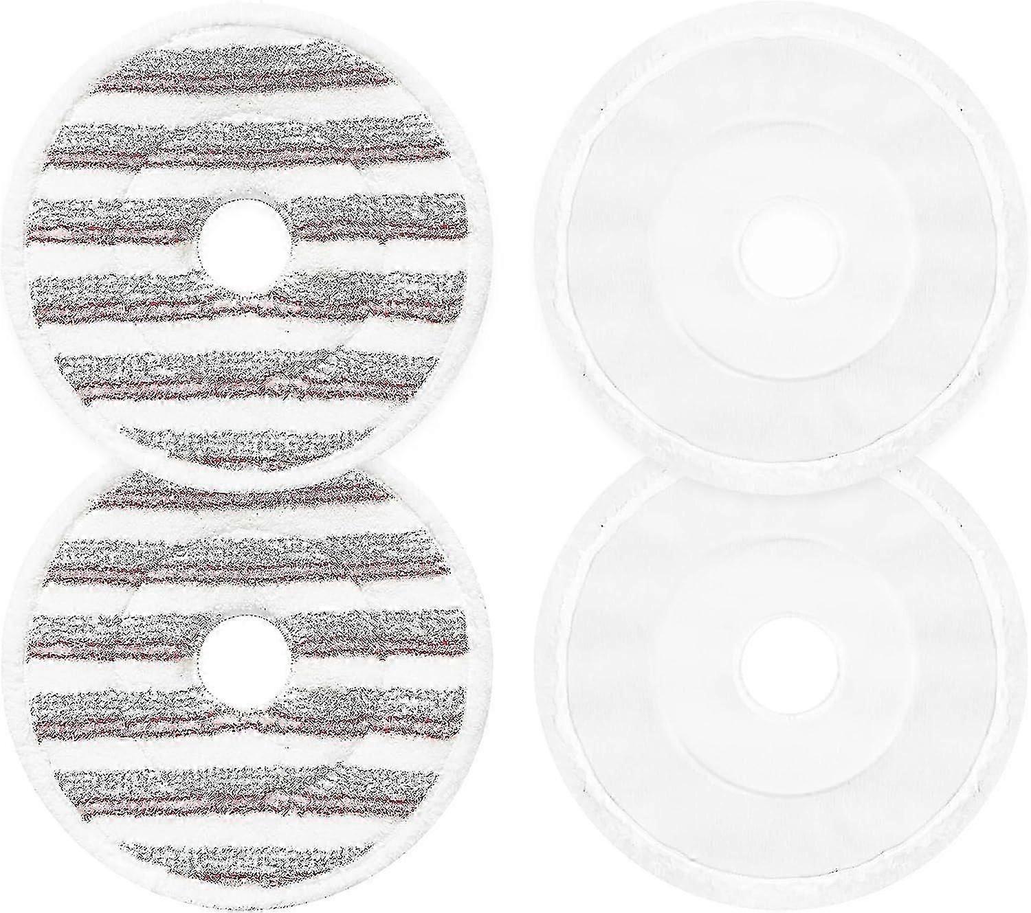 2 Stück Moppkopfersatz für Vileda Spin and Clean Mopp, 9,25 Zoll waschbare und wiederverwendbare Mikrofaser