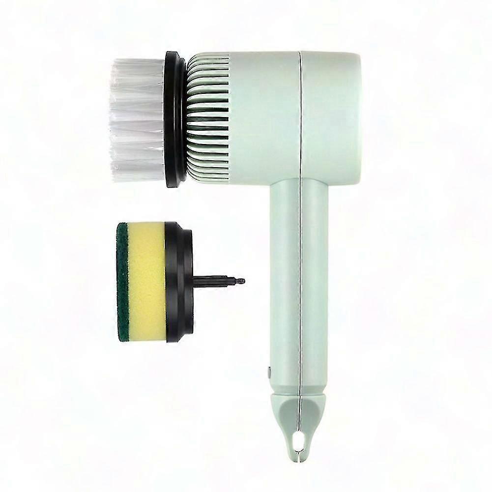 Electric Handheld Wireless Dish Brush for Kitchen Cleaning