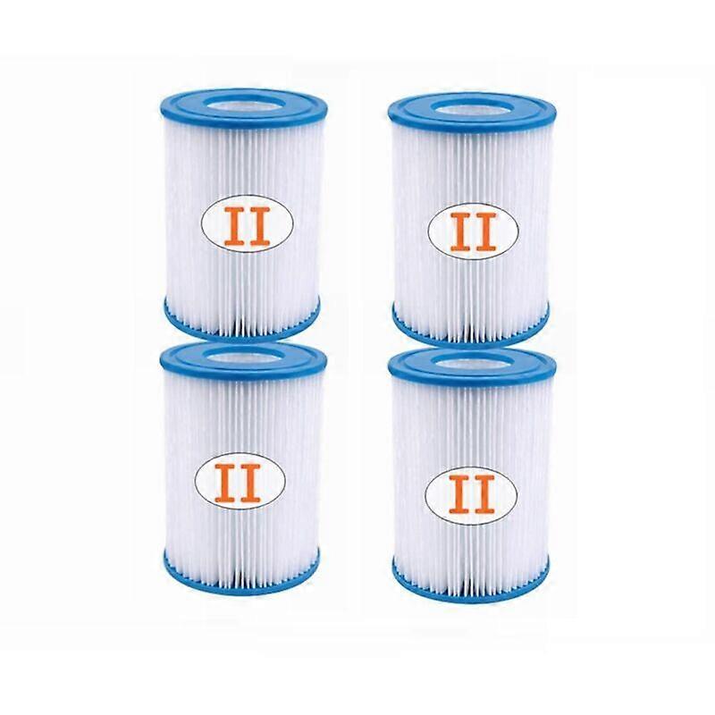 Packung mit 4 Typ II Pool-Filterpatronen - für Typ II Filter - für 58094
