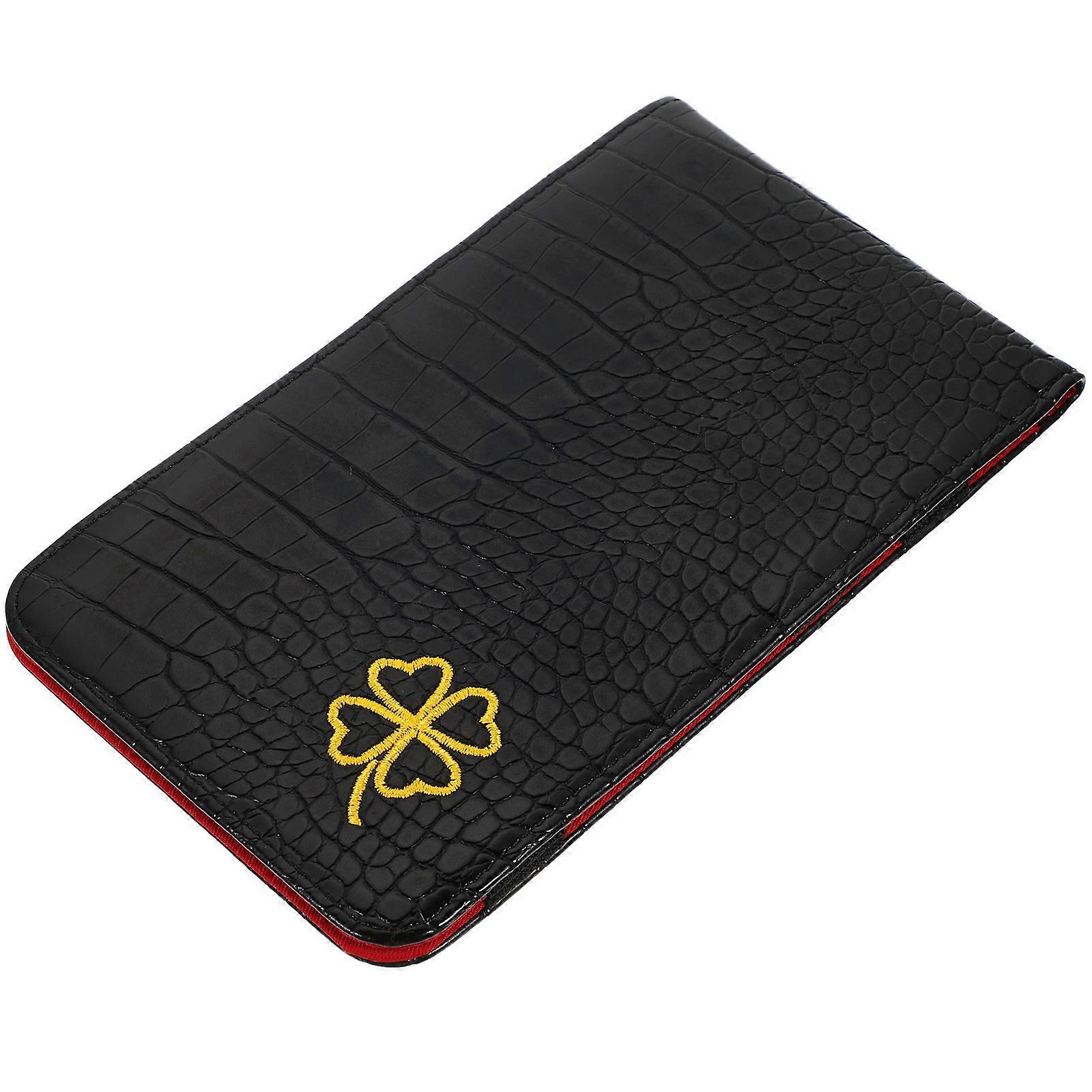 Lightweight Durable Golf Scorecard Holder for Easy Marking, Portable Scorebook Cover Compatible With Standard Scorecards