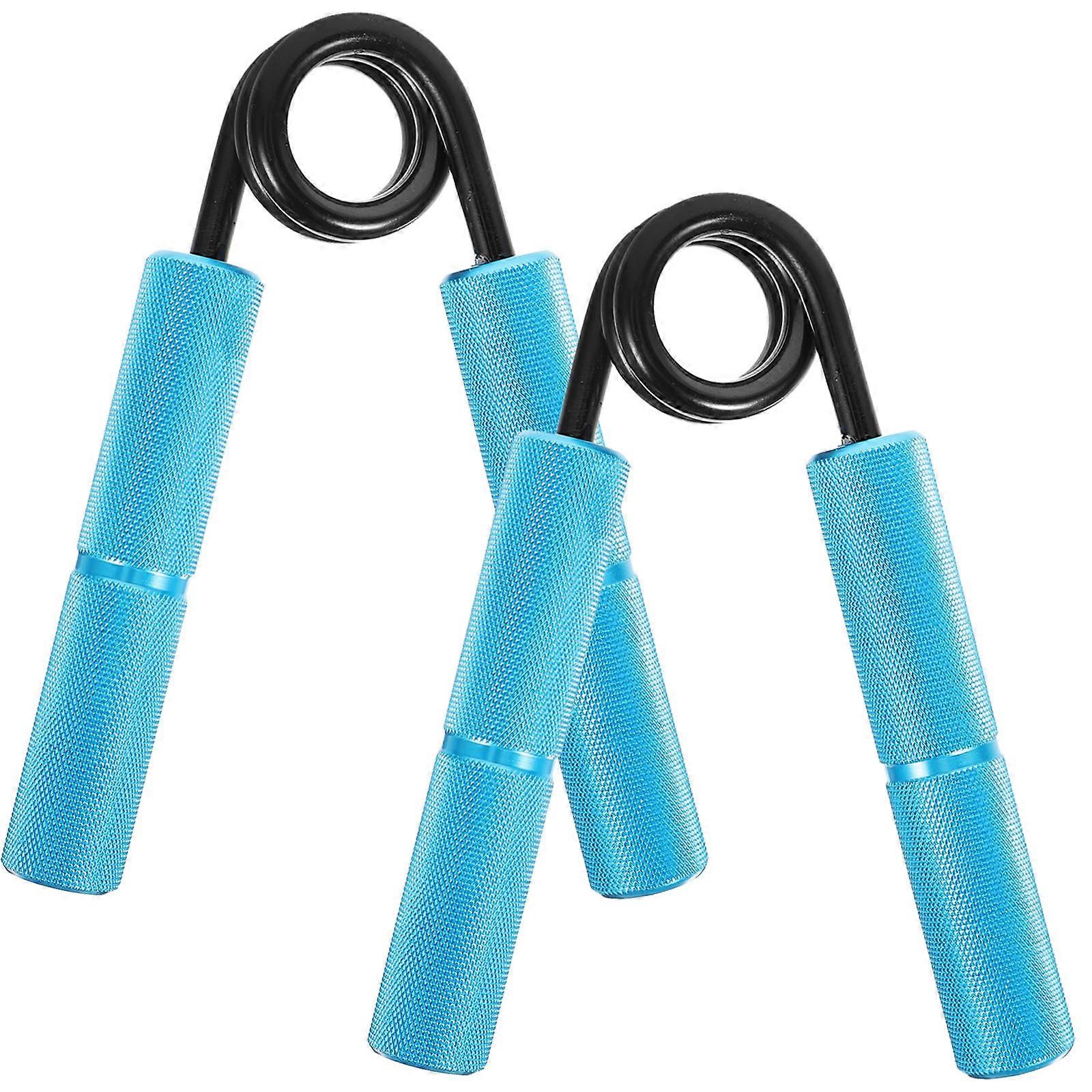 Metal Grip Strengthener Heavy Duty Finger Exerciser for Hand Muscle Training & Rehabilitation Portable Hand Grip Trainer for Home & Office Use
