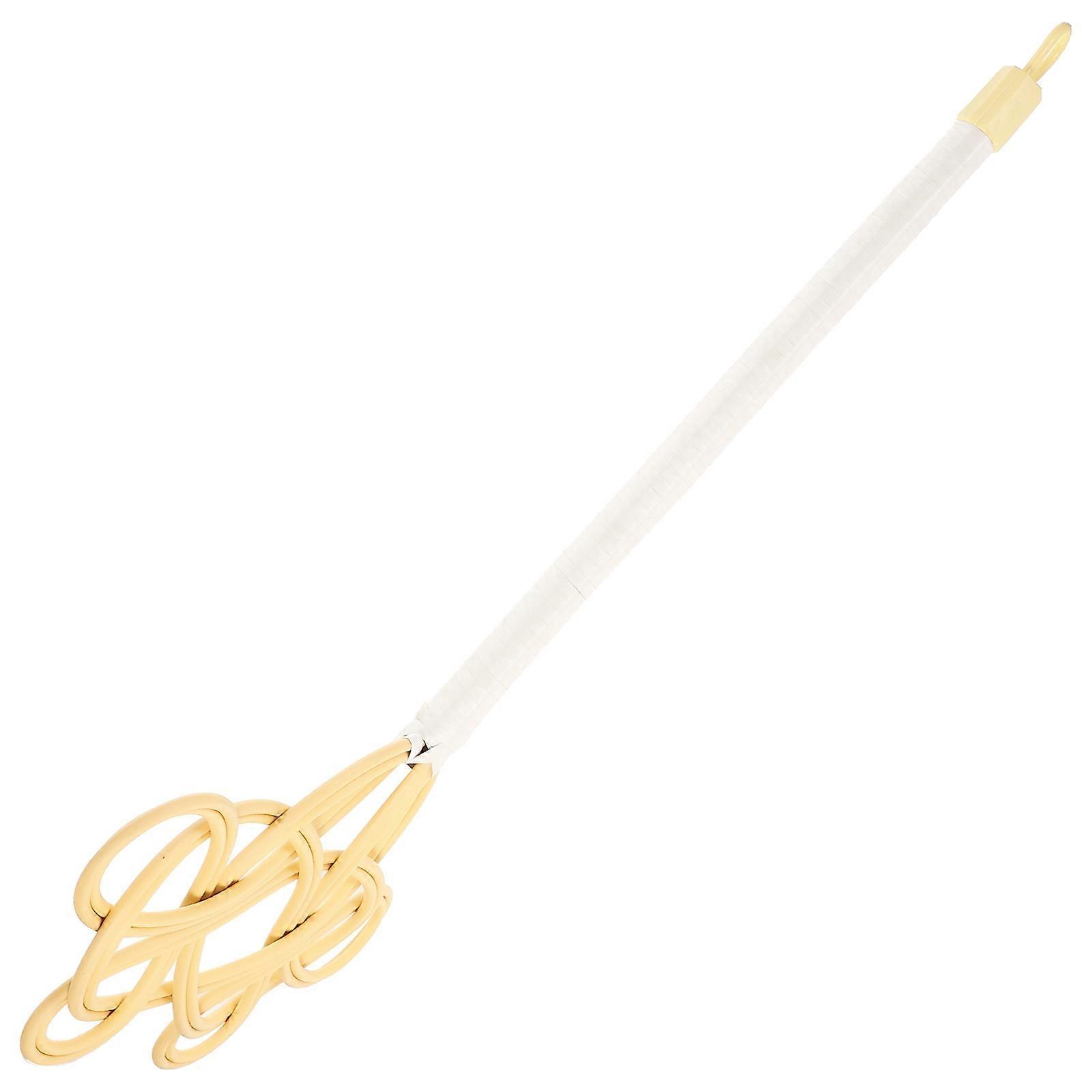 Vintage Style Long Handle Carpet Beater for Rug and Quilt Dust Removal – Sturdy Braided Design Home Cleaning Tool