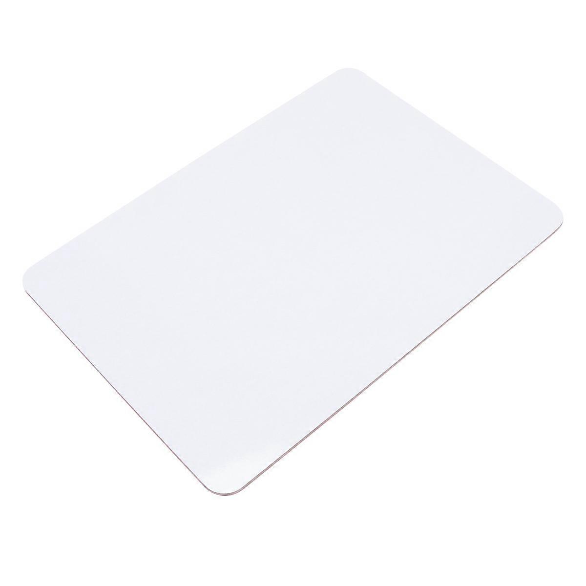 Small White Board Tabletop Easel Erasable Message Board for Classroom Teaching White 25x17.6x1cm