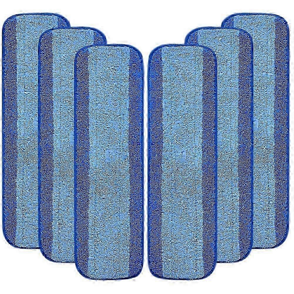 6 Pack Microfiber Cleaning Pads for Premium Mop JP