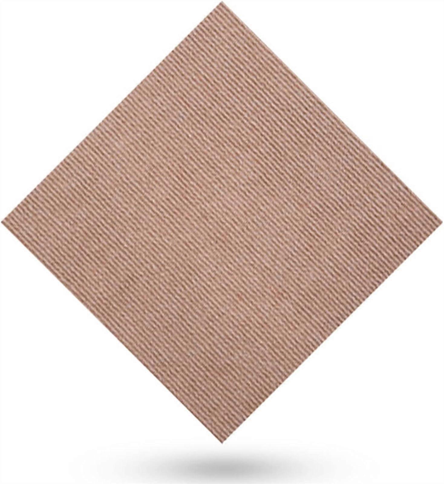 Carpet tiles, 30.5 x 30.5 cm, reusable, square, carpet tiles, floor protection, carpet for home or office, selfadhesive carpet Camel.