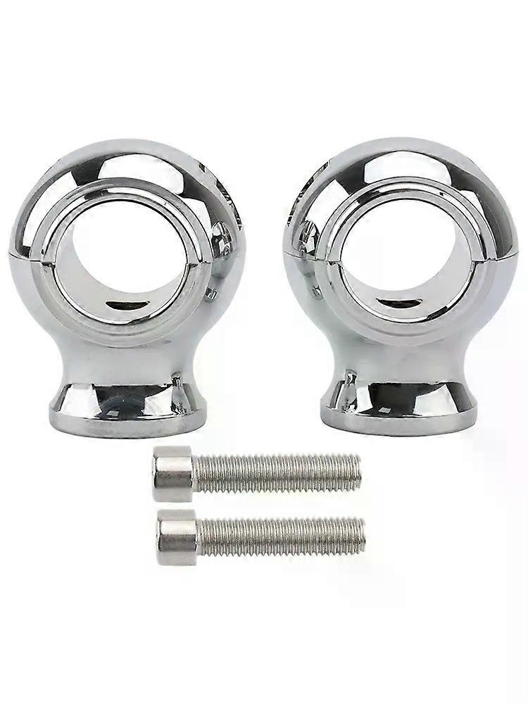 32MM 1.25 Handlebar Riser Kit Motorcycle Fat Round Handle Bar Heigh Up Clamp Fit For Harley Touring Dyna Fat Bob Softail Road King
