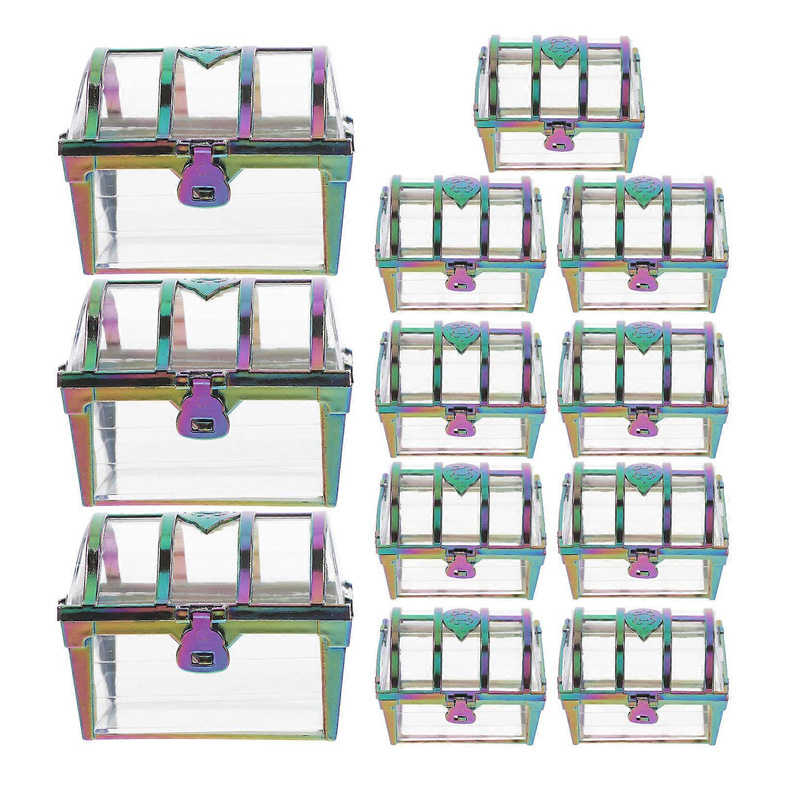 12pcs Pirate Treasure Chest Keepsake Boxes for Storing Sweets, Chocolates, and Party Favors – Decorative Candy Boxes for Birthdays and Celebrations