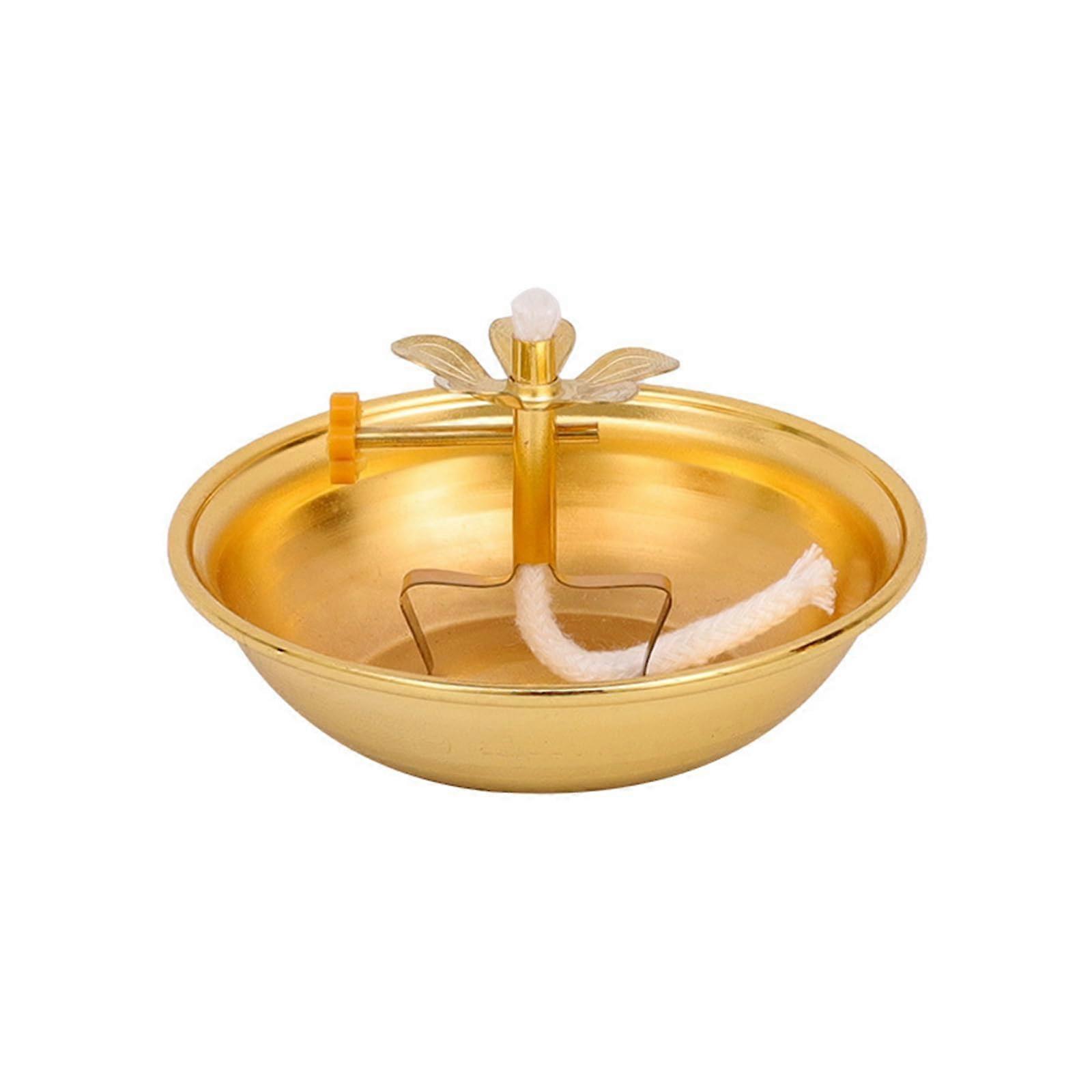 Household Lamp Holder, Buddhist-Inspired Design for Desktop Decoration, Emergency Lighting, and Continuous Illumination