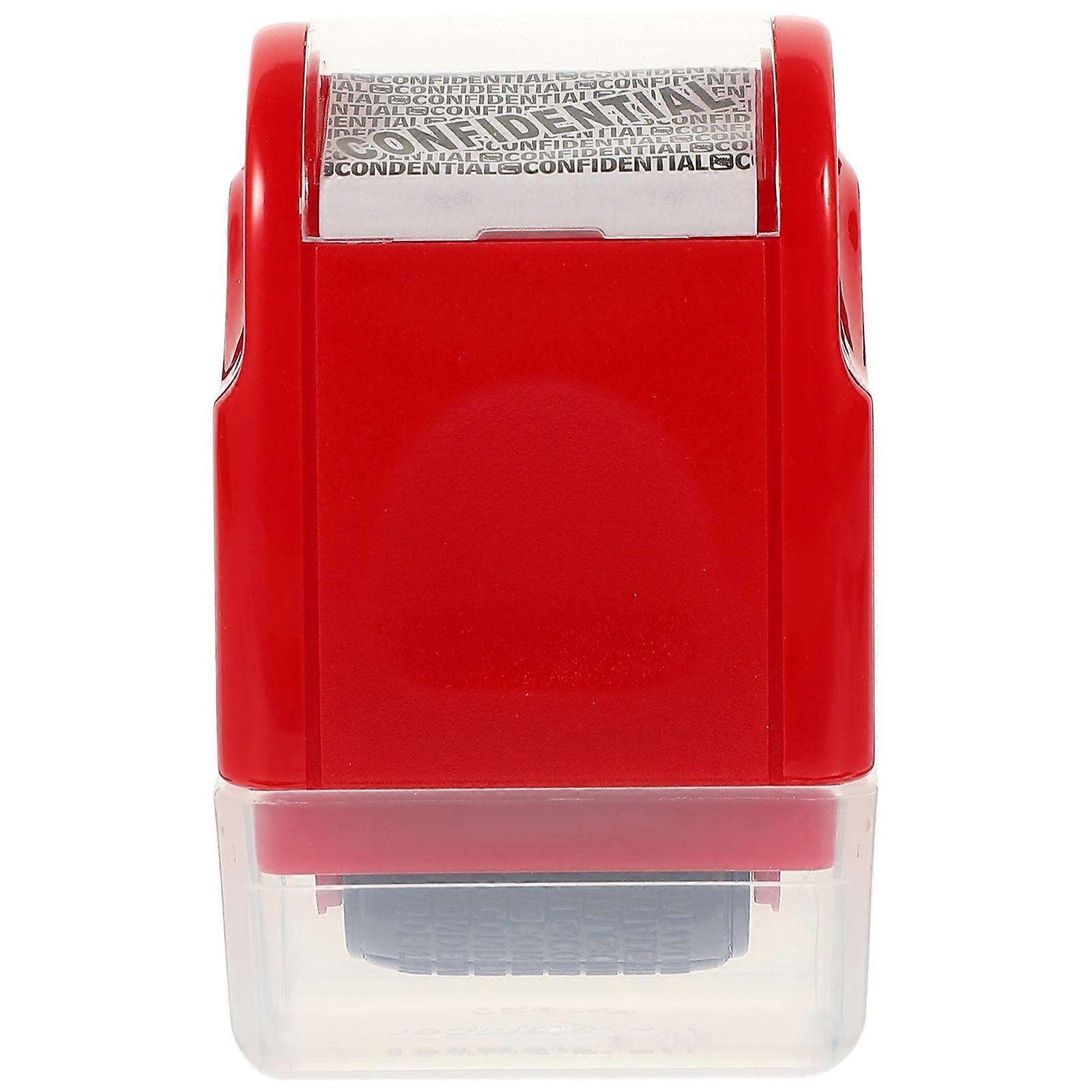 Identity Protection Roller Household Stamp Multi-Function Tool Ordinary Paper Envelopes Addresses Secure Information 1Set