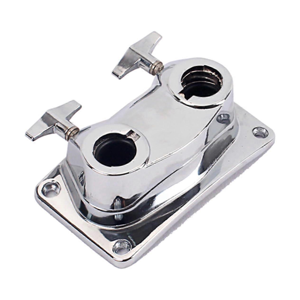 Tom Mounts Tom Drum Rack Clamp Kit For Bass Drum Cymbal Clamp Cowbell Clamp Tom Drum Holder Silver