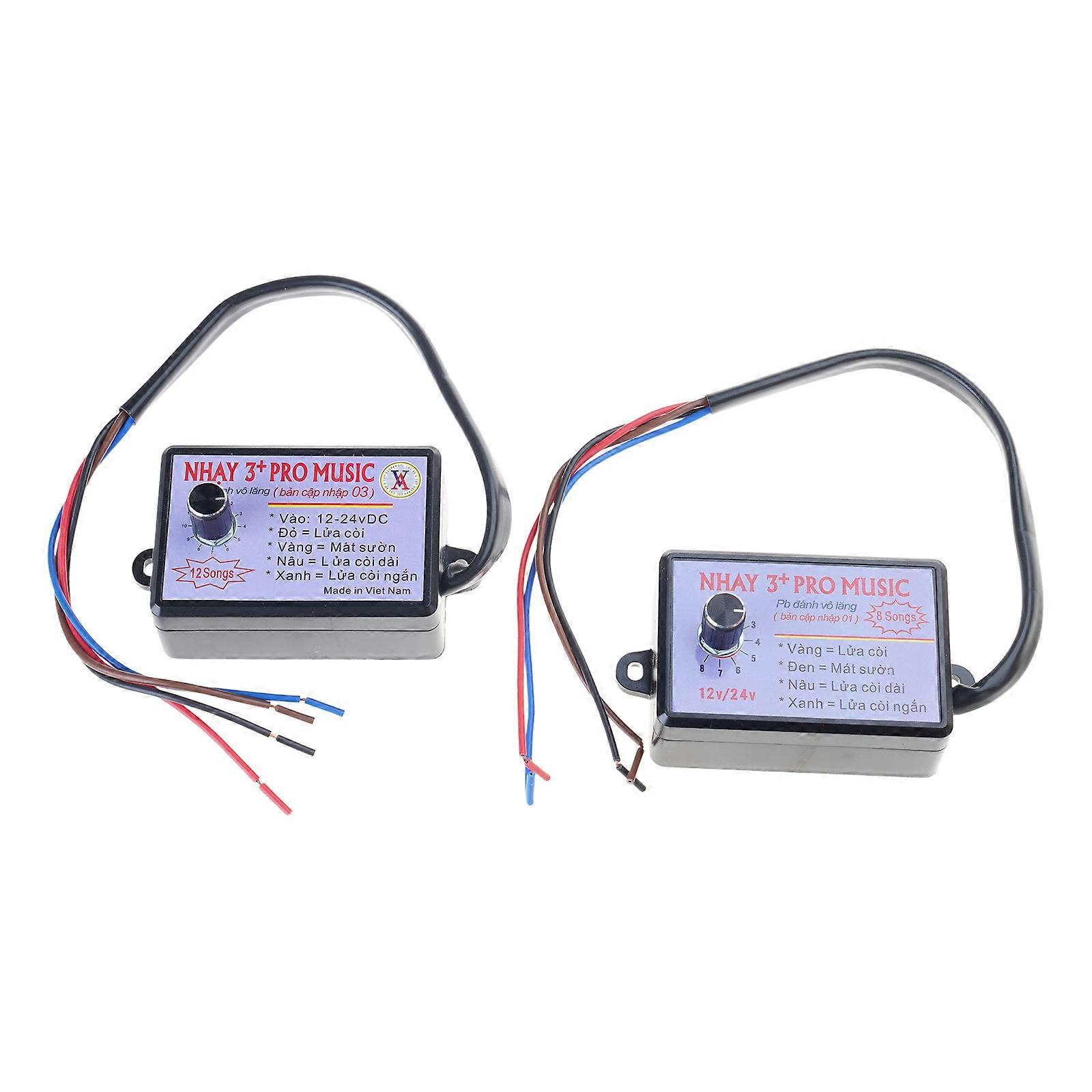 Enhance Auto Car Driving Pleasure with Multiple Sound Speakers Horn Controller 8s 12s Suitable for Exhibitions Cruising