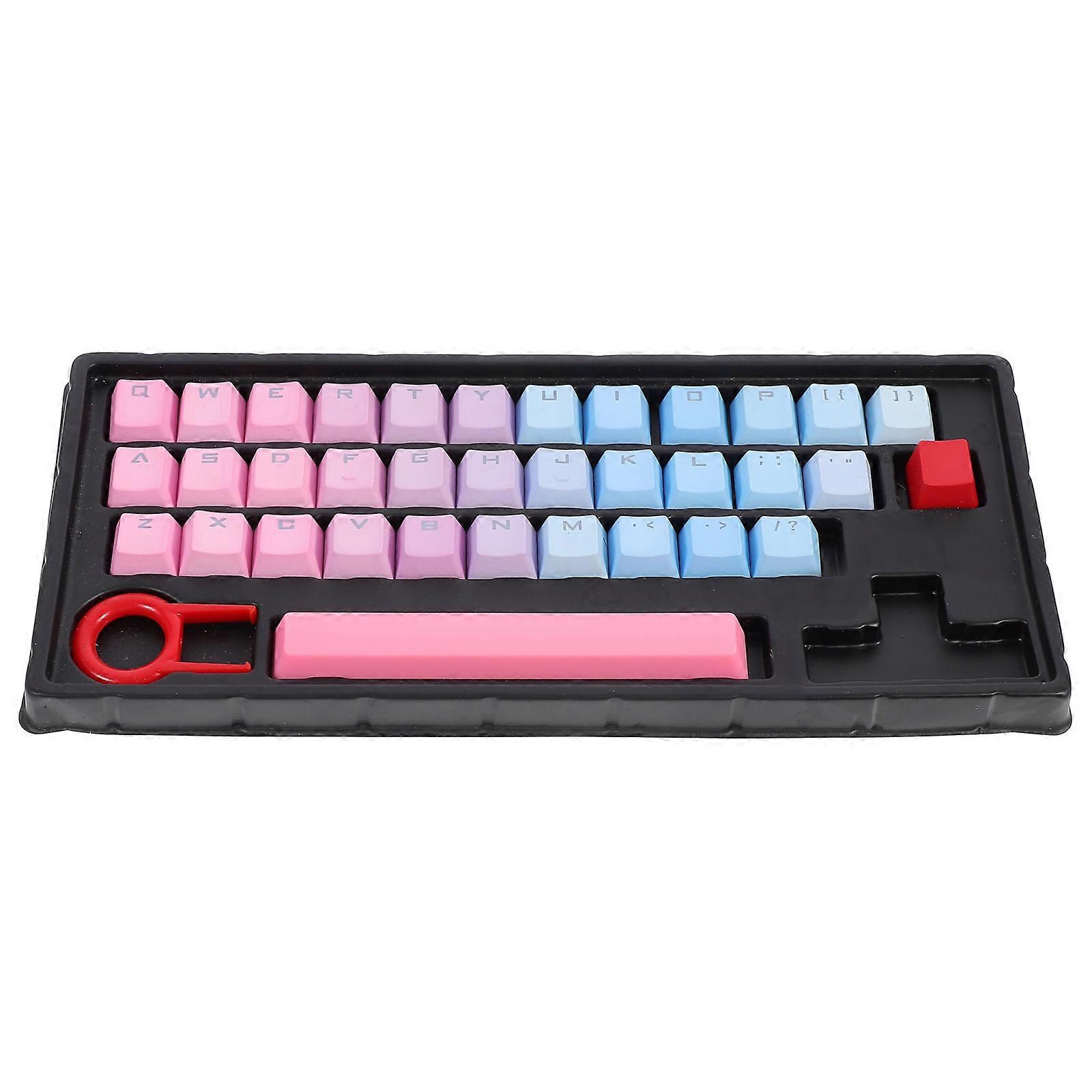 Chic Backlit Mechanical Keyboard Keycaps Set – Durable, Wear Resistant & Decorative Replacement Keys for Gaming, Office & Computer Use